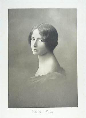 Cléo de Merode. Photogravure. Berlin Georg Gerlach & Co. um 1900, 27 x 17,5 cm
