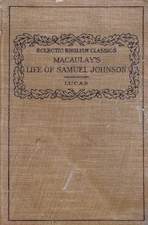 Immagine del venditore per Macaulay's Life of Samuel Johnson venduto da Kayleighbug Books, IOBA