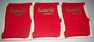 Bild des Verkufers fr Genesis in Three Volumes: Volume I, II & III (Thru the Bible Books) zum Verkauf von Easy Chair Books