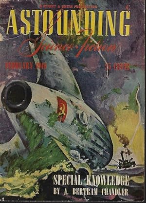 Bild des Verkufers fr ASTOUNDING Science Fiction: February, Feb. 1946 zum Verkauf von Books from the Crypt