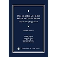Bild des Verkufers fr Modern Labor Law in the Private and Public Sectors Documentary Supplement zum Verkauf von BarristerBooks