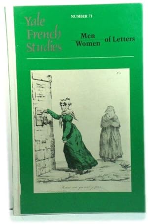 Bild des Verkufers fr Yale French Studies Number 71: Men/Women of Letters zum Verkauf von PsychoBabel & Skoob Books