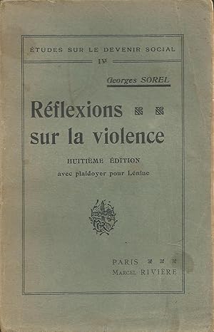 RÉFLEXIONS SUR LA VIOLENCE