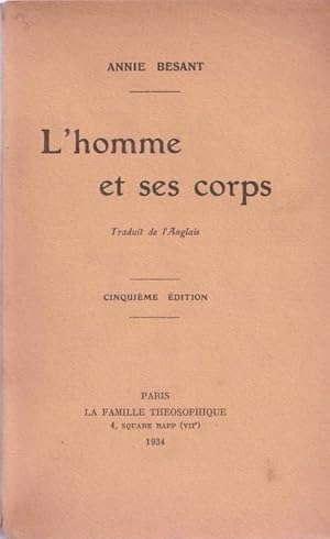 L'homme et ses corps