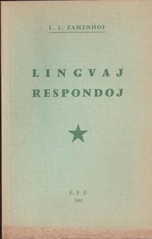 Lingvaj Respondoj konsiloj kaj opinioj pri esperanto