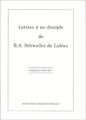 Lettres A Un Disciple