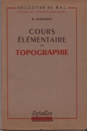 Cours elementaire de topographie