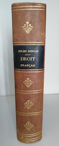 Précis historique du Droit Français. introduction à l'étude du Droit