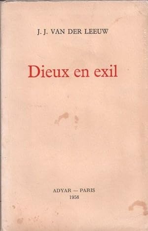 Bild des Verkufers fr Dieux en exil zum Verkauf von LE GRAND CHENE