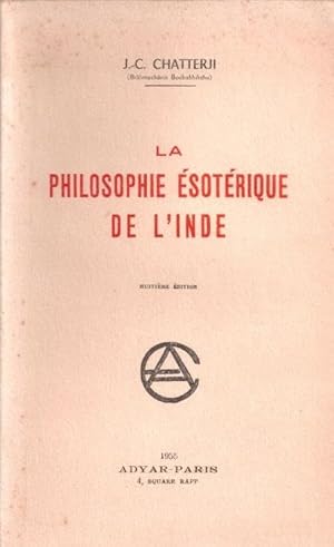 La philosophie ésotérique de l'Inde