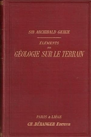 Éléments de géologie sur le terrain