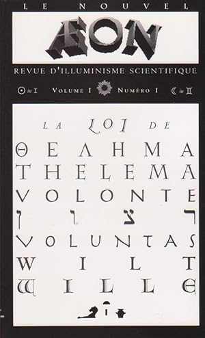 LE NOUVEL AEON n° 1 revue d'illuminisme scientifique