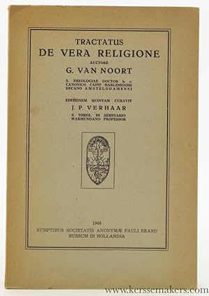 Bild des Verkufers fr Tractatus de Vera Religione. zum Verkauf von Emile Kerssemakers ILAB