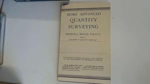 Image du vendeur pour More Advanced Quantity Surveying mis en vente par Goldstone Rare Books