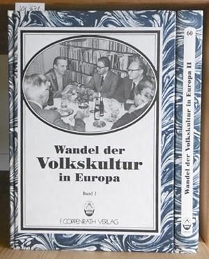 Bild des Verkufers fr Wandel der Volkskultur in Europa. 2 Bnde. zum Verkauf von Versandantiquariat Trffelschwein