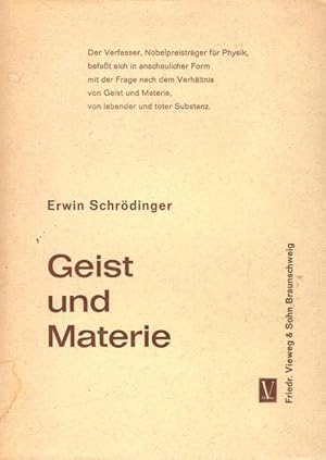 Seller image for Geist und Materie for sale by ANTIQUARIAT H. EPPLER