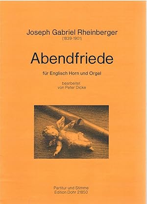 Seller image for Abendfriede f?r Englisch Horn und Orgel (Edition Dohr 21850) for sale by Antiquariat Hans Wger