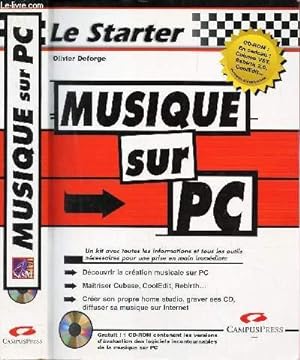 Seller image for MUSIQUE SUR PC - LIVRE SANS LE CD-ROM / "LE STARTER". for sale by Le-Livre