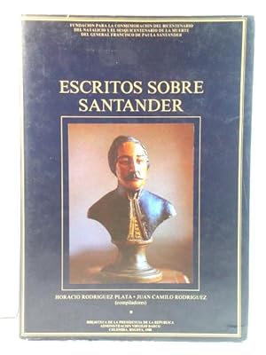 Seller image for Escritos Sobre Santander, Tomo I for sale by PsychoBabel & Skoob Books