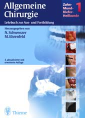 Bild des Verkufers fr Zahn-Mund-Kiefer-Heilkunde, 3 Bde., Bd.1, Allgemeine Chirurgie zum Verkauf von Antiquariat Armebooks