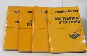 Seller image for Le crime du golf - les travaux d'hercule - une mmoire d'lphant - cartes sur table (lot de 4 livres) for sale by crealivres