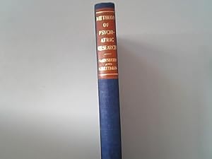 Image du vendeur pour Methods of psychiatric research : an introduction for clinical psychiatrists. mis en vente par Antiquariat Bookfarm