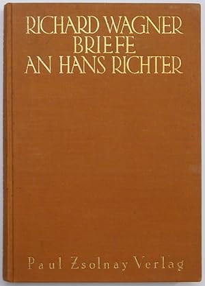 Bild des Verkufers fr Briefe an Hans Richter. Herausgegeben von Ludwig Karpath. zum Verkauf von Antiquariat Rainer Schlicht