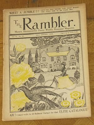 Imagen del vendedor de The Rambler - Messrs. Harmsworths' Penny Weekly Illustrated Magazine. Vol.III. No.36 - 22nd January, 1898. a la venta por Makovski Books