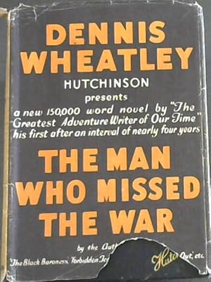 Seller image for The Man Who Missed the War for sale by Chapter 1
