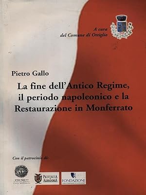 La fine dell'Antico Regime, il periodo napoleonico Monferrato