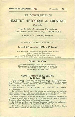 Seller image for Les confrences historiques de Provence.47e anne . no 4 for sale by dansmongarage
