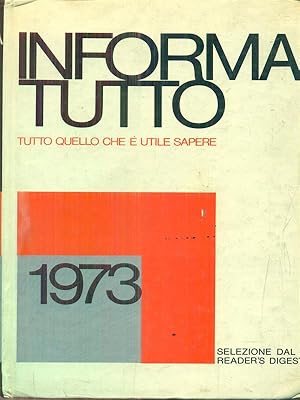 Seller image for Informa tutto 1973 for sale by Librodifaccia