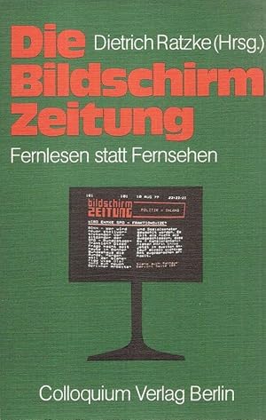 Die Bildschirm-Zeitung. Fernlesen statt Fernsehen.