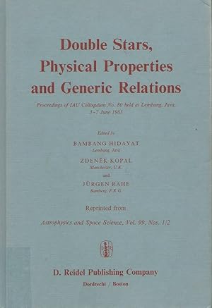 Seller image for Double Stars, Physical Properties and Generic Relations for sale by San Francisco Book Company