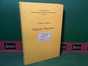 Seller image for Capacity Functions. (= Die Grundlehren der mathematischen Wissenschaften in Einzeldarstellungen, Band 149). for sale by Antiquariat Deinbacher