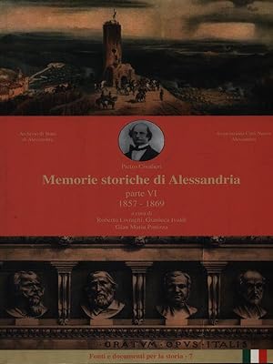 Memorie storiche di Alessandria parte VI 1857-1869