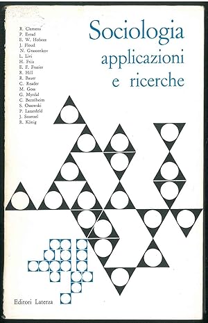 Atti del IV Congresso mondiale di sociologia. Sociologia: applicazioni e ricerche