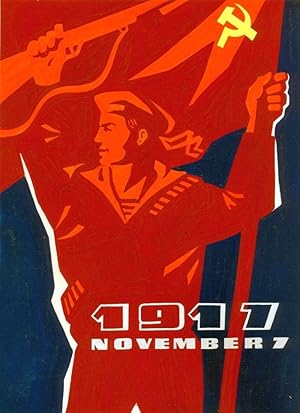 Image du vendeur pour 1917 - November 7 mis en vente par Budapest Poster Gallery