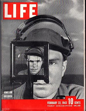 Image du vendeur pour Life Magazine, Volume 14. No, 8; February 22, 1943 mis en vente par Dorley House Books, Inc.