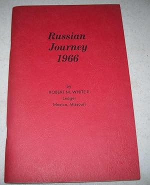 Imagen del vendedor de Russian Journey 1966 a la venta por Easy Chair Books