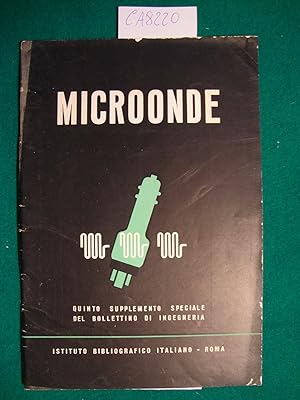Microonde - Quinto supplemento speciale del Bollettino di Ingegneria pubblicato dall'U.S.I.S.