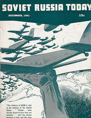 Image du vendeur pour SOVIET RUSSIA TODAY. (Vol. 10, No. 8) December, 1941. (Cover title). mis en vente par Blue Mountain Books & Manuscripts, Ltd.