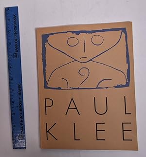 Bild des Verkufers fr Paul Klee zum Verkauf von Mullen Books, ABAA