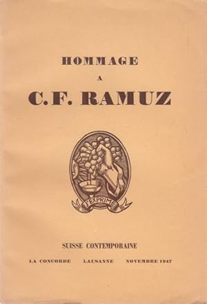 Hommage a C.F. Ramuz. Suisse Contemporaine.