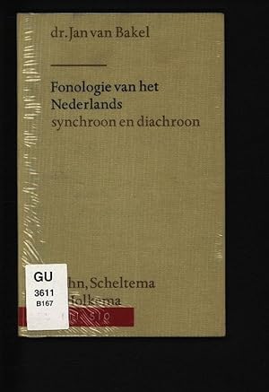 Bild des Verkufers fr Fonologie van het Nederlands. Synchroon en diachroon. . zum Verkauf von Antiquariat Bookfarm