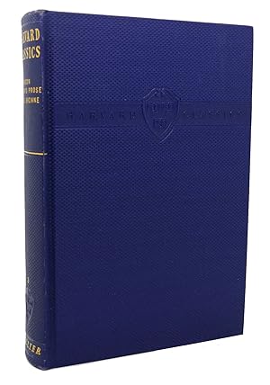 Bild des Verkufers fr BACON, MILTON'S PROSE, THOS. BROWNE The Harvard Classics No 3 zum Verkauf von Rare Book Cellar