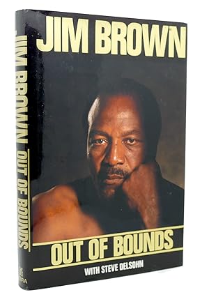 Seller image for JIM BROWN OUT OF BOUNDS for sale by Rare Book Cellar