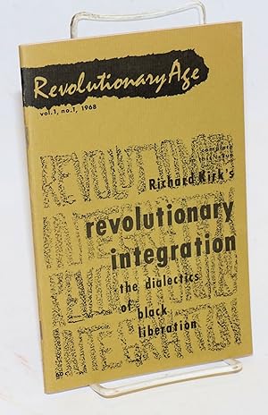 Seller image for Revolutionary Age, vol. 1, no. 1, 1968 for sale by Bolerium Books Inc.