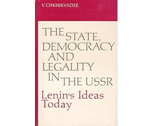 Konvolut "Staat und Recht. Sozialistische Länder". 6 Titel. 1.) W. Tschchikwadse: The State, Demo...