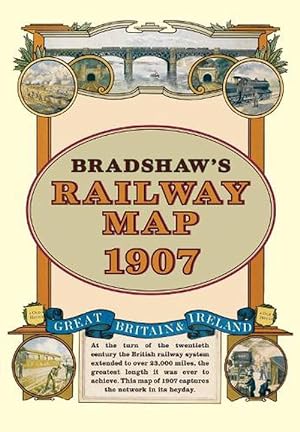 Seller image for Bradshaw's Railway Folded Map 1907 (Map) for sale by AussieBookSeller